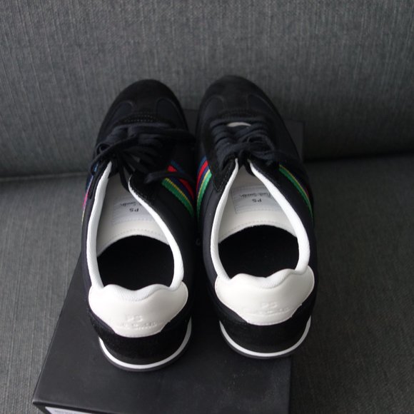 Paul Smith Prince Black Nylon Sneakers US Size 9 *Great Condition-Like New* - Picture 3 of 11